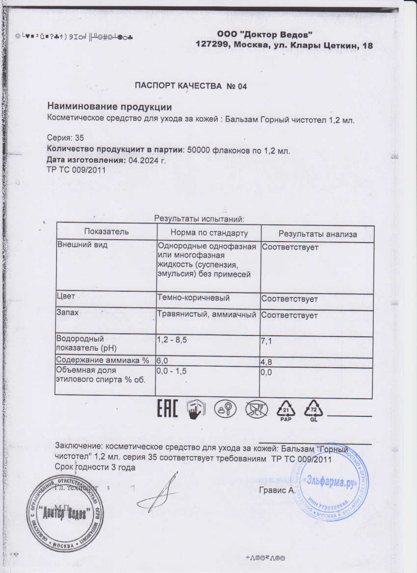 Паспорт №042024